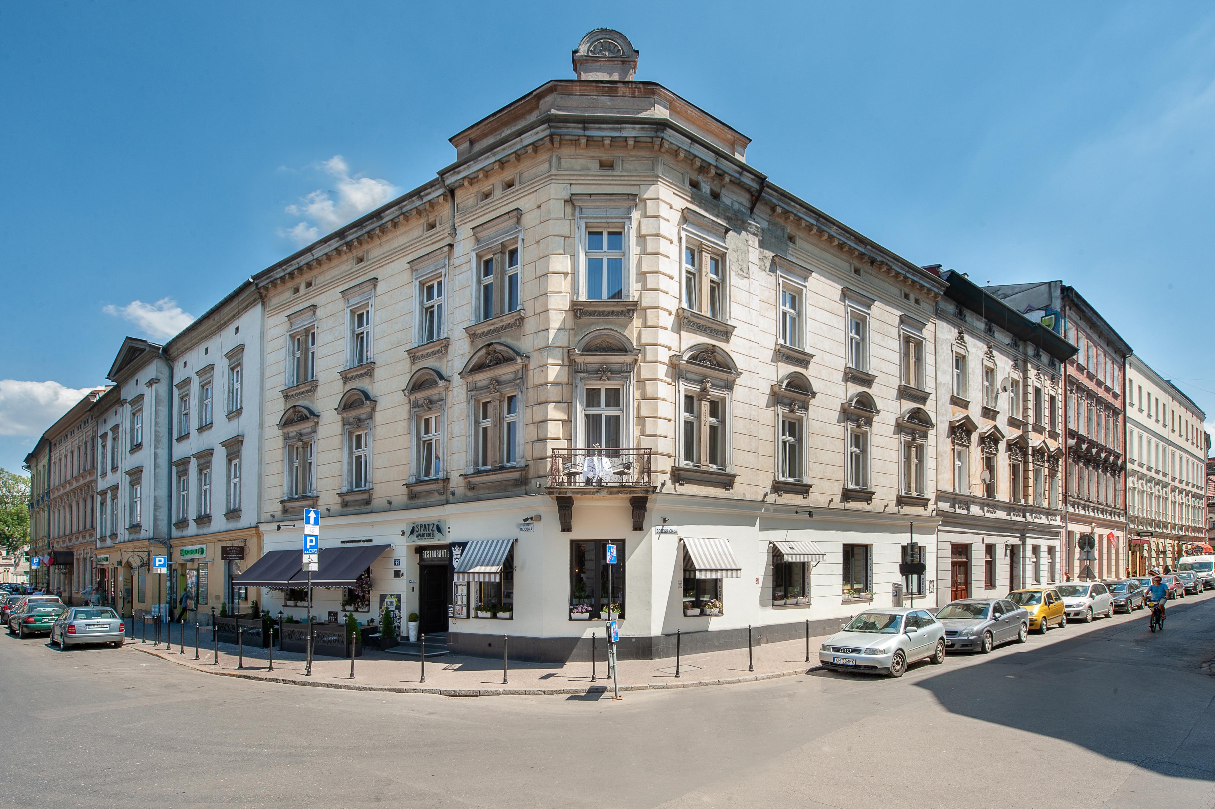 Spatz Aparthotel Cracovia Exterior foto