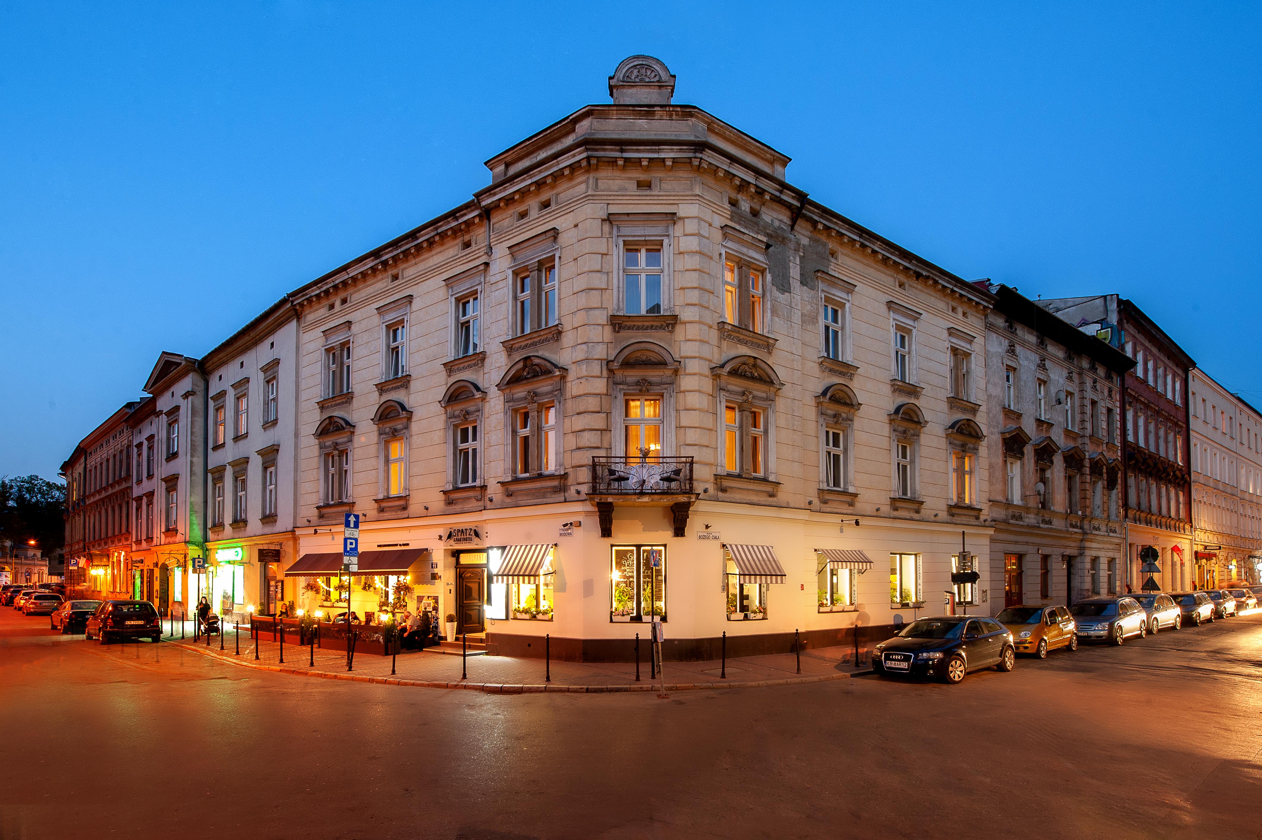 Spatz Aparthotel Cracovia Exterior foto